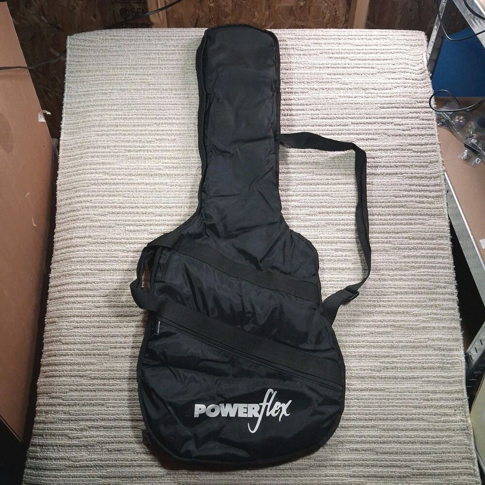 tkl powerflex acoustic electric guitar gig bag soft case padded backpack strap